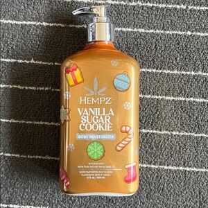 Hempz Vanilla Sugar Cookie Body Moisturizer - Gold